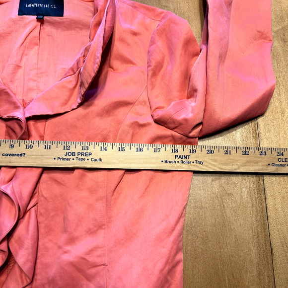 Lafayette 148 New York Coral Jacket - Picture 11 of 14